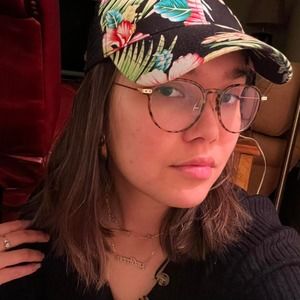 Tropical floral trucker hat y2k vaporwave 90s